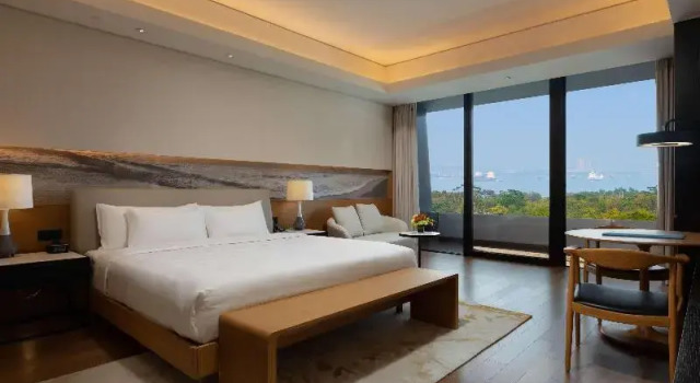 Номер Deluxe с балконом и с видом на сад LN Garden Hotel Nansha Guangzhou