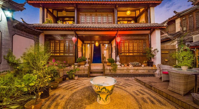 Lijiang Xiang He Garden Boutique Inn, Забронировать Бутик-отель Лицзян Юньнань, рядом с Улица Сквер-стрит Древнего города Даянь