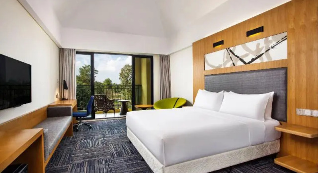 Aloft Chengdu Shixiang Lake, Boek Hotel Hotels in Chengdu met parkeren, Parkeren