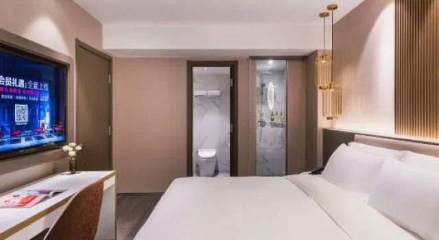 Люкс Deluxe c 1 комнатой Crystal  Hotel Changsha Wu Yi Square IFS