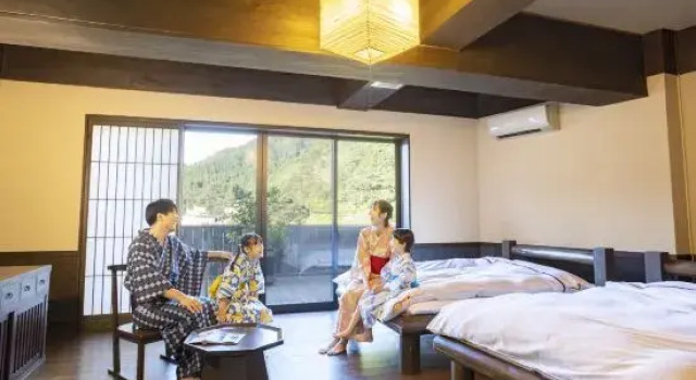 Двухместный люкс Ooedo Onsen Monogatari Terunoyu