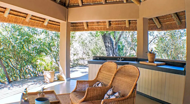 Люкс Luxury The River Lodge At Thornybush