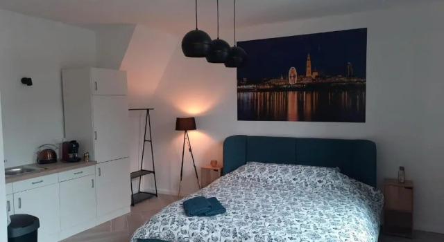 Студия Deluxe Suite city center in quiet street