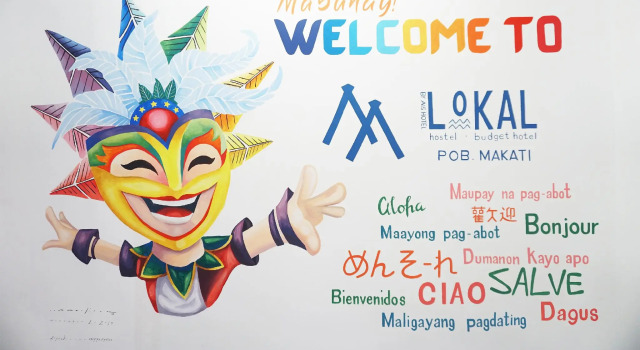 Кровать в общем номере Lokal Hostel