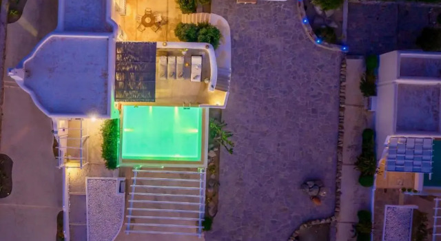 Ocean Blue Villa by LLB - Beach in 6min walking, Buchen Sie Villa Ano Meria Mykonos