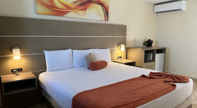 Одноместный номер Deluxe c 1 комнатой с балконом и с видом на океан Hotel El Guajataca