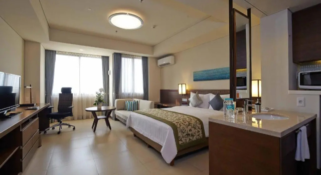 Camera doppia Deluxe Axia South Cikarang Service Apartment