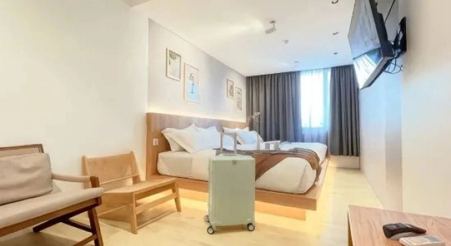 Sokak manzaralı Standart tek kişilik aile oda Sleep Box Penang