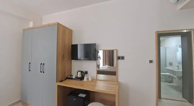 Двухместный номер Deluxe с балконом и с видом на бассейн Naturalis Pamukkale Otel
