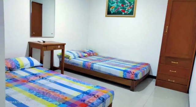 Номер Deluxe с видом на бассейн Satya Graha Hotel