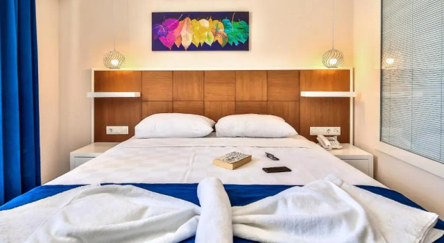 Двухместный номер Standard с видом на бассейн Kaş Artemis Hotel