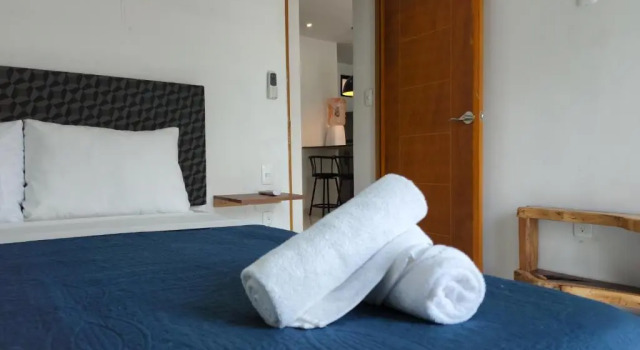Ocean and city view rooftop, apartment 2BR 101, Prenota Appartamento Hotel a Quintana Roo con parcheggio, Parcheggio