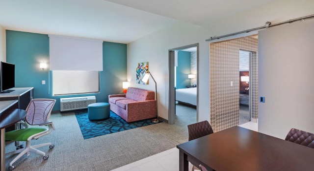 Двухместный люкс c 1 комнатой Home2 Suites By Hilton Midland East, Tx