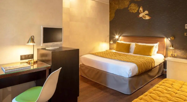 Süper çift kişilik oda Hotel des Arceaux