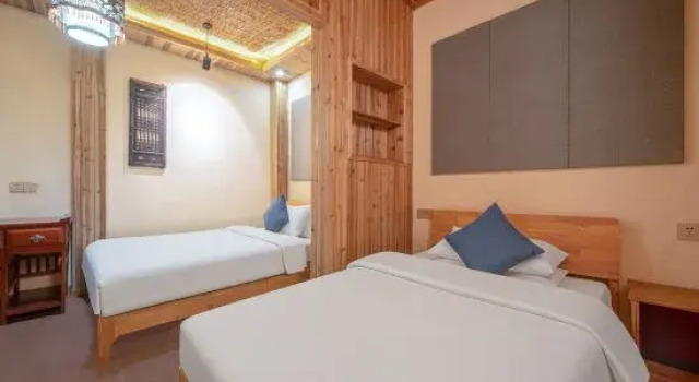 Люкс Comfort с 2 комнатами Nature Intro | Hongcun NanShanNan Garden Homestay