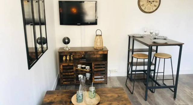 Appartement 2/3 pers, centre ville avec parking.