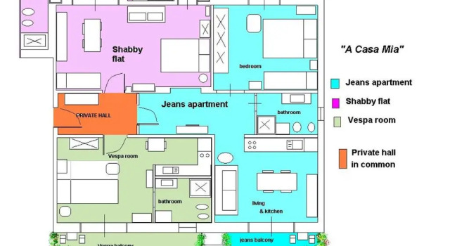 Lejlighed A Casa Mia Apartment