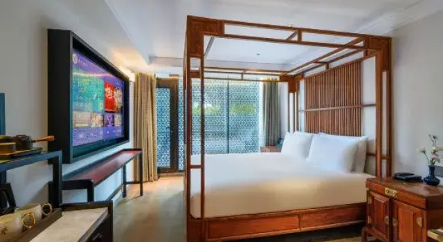 Люкс Classic Отель Manxin Mansion Beijing Shichahai Park Nanluoguxiang