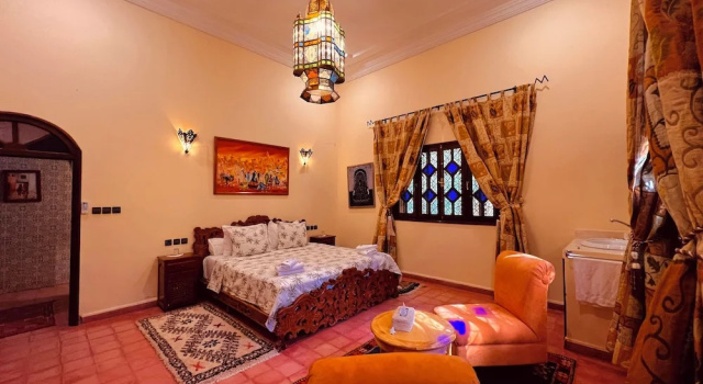Трёхместный номер Comfort с балконом Riad le Petit Jardin