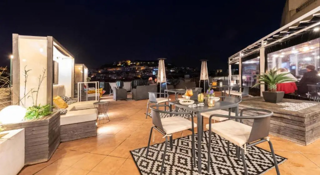 Кровать в общем номере The ART INN Lisbon