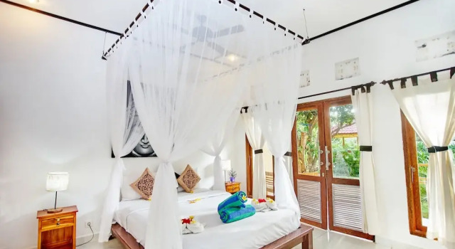 Номер Superior с балконом и с видом на сад Taos House Lembongan By DeWizZ Management