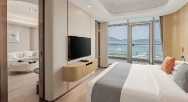 Люкс Deluxe с видом на море Jinhai Argyle Resort Weihai