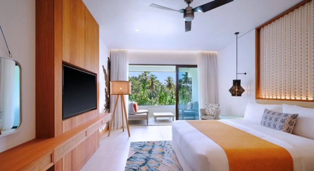 Двухместный номер Deluxe с балконом и с видом на горы laïla, Seychelles, a Tribute Portfolio Resort