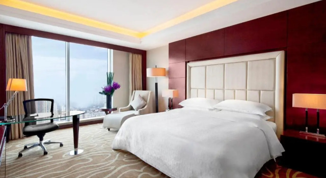 Двухместный номер Deluxe Sheraton Shanghai Hongkou Hotel