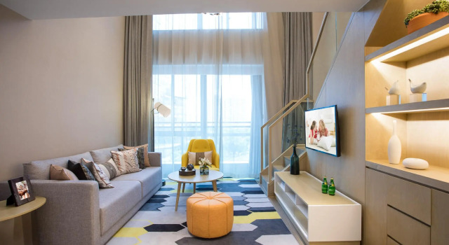 Loft Deluxe c 1 комнатой Citadines Keqiao Shaoxing