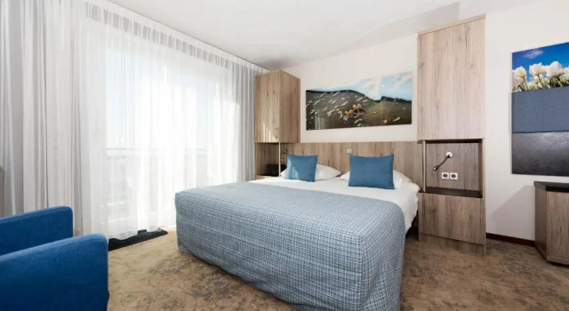 Двухместный номер Standard с балконом Strandhotel de Vassy