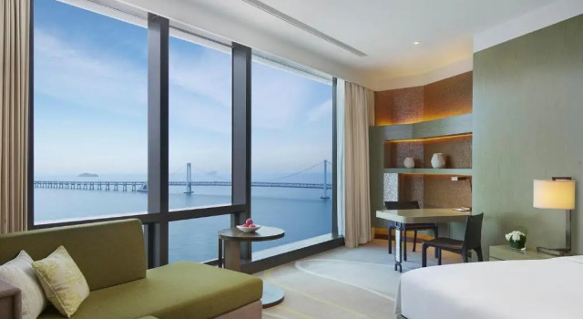 Двухместный номер с видом на океан Grand Hyatt Dalian