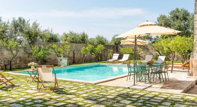 Двухместный номер Deluxe Masseria Santo Stefano Relais&Charming House