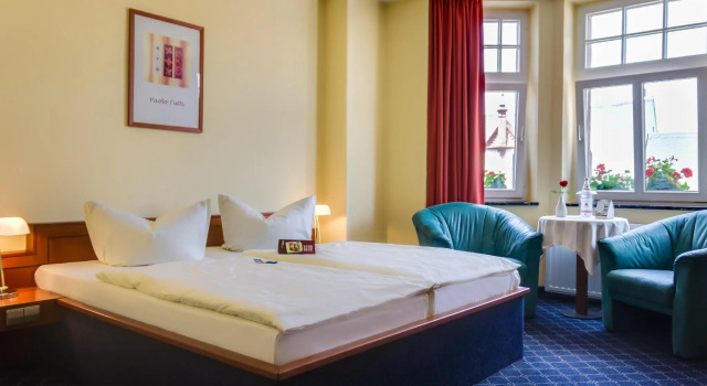Двухместный номер Standard DH Hotel Deutsches Haus Mittweida - Ihr digitales Hotel