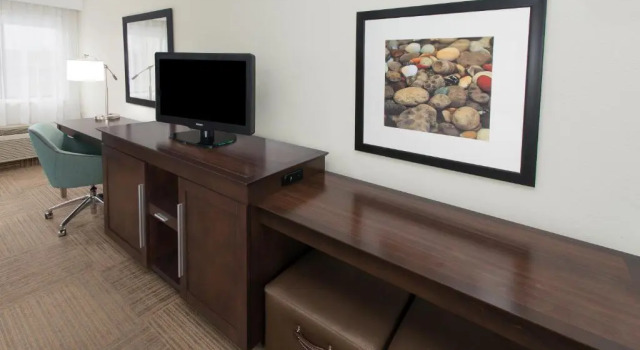 Четырёхместный номер Deluxe Hampton Inn Birch Run