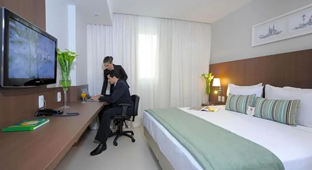 Номер Deluxe с видом на море Quality Hotel Vitória