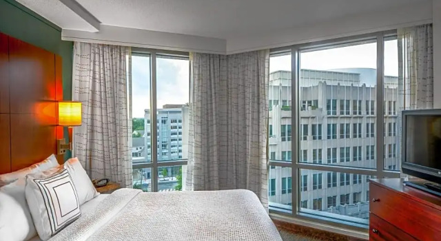 Двухместный люкс c 1 комнатой Residence Inn Arlington Courthouse