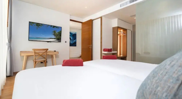 Апартаменты SeaView 3BR Duplex BluePoint 88 Patong