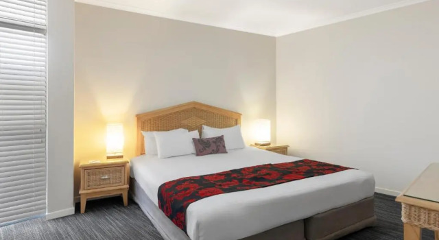 1 soveværelse i dobbelt lejlighed Ramada Marcoola Beach
