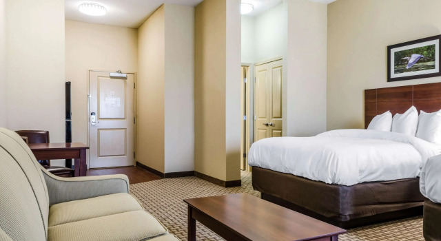 Четырёхместный люкс MainStay Suites Hackberry Sportsmans Lodge