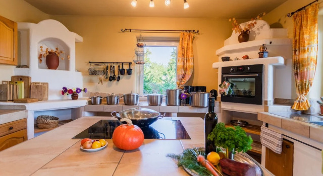 Коттедж с видом на сад Ostsee Ferienhaus Welzin - Schulgartenhaus