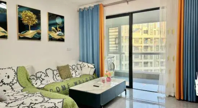 Люкс Deluxe с 3 комнатами с видом на море Xicheng Homestay (Beihai Gaode Ancient Town Coast Tianjie Branch)