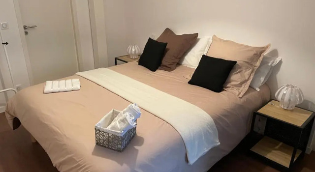Апартаменты T1 bis 35 m2 lit queen size tout équipé