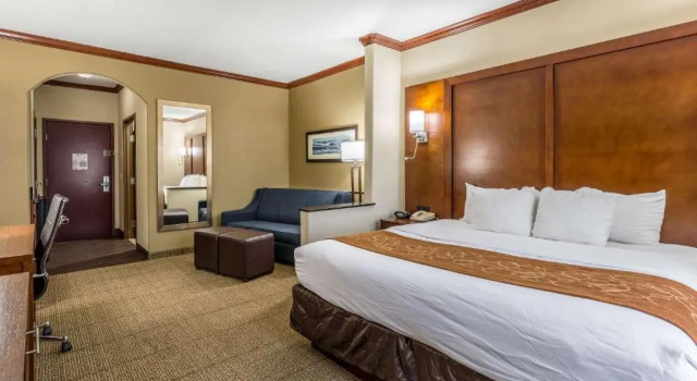 Двухместный номер Standard с балконом Comfort Suites Galveston Cruise Port Area - Beachside