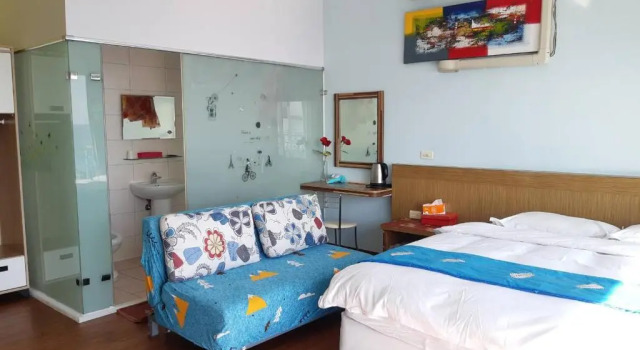 Двухместный номер Standard с видом на море 永旺旅店 Yong Wong Hostel