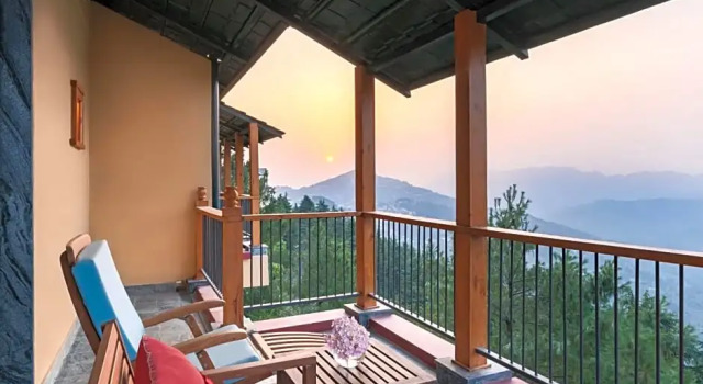 Одноместный номер Standard Дуплекс с красивым видом из окна Taj Theog Resort & Spa Shimla