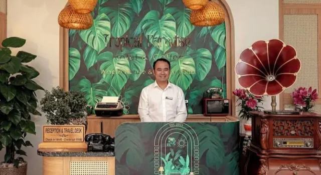 Tropical Paradise Sapa Hotel, Забронировать Отель Шапа Лаокай, рядом с Sa Pa Central Square