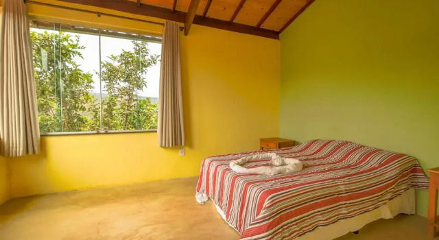 Вилла с балконом Casa do Vaz Lapinha da Serra