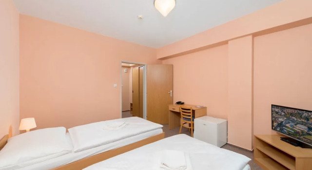 Clássico quarto Hotel Arena