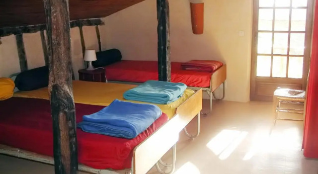 Bed in slaapzaal Le Grangé