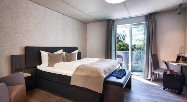 Двухместный номер Deluxe с балконом Hotel Zeitgeist Warburg KG